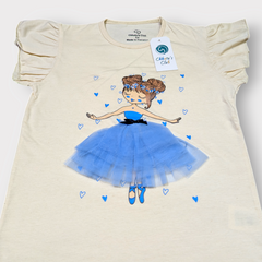 Girls Cute Tee & Trouser Set