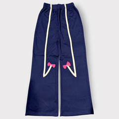 Floral Bow Girls Tracksuit Set