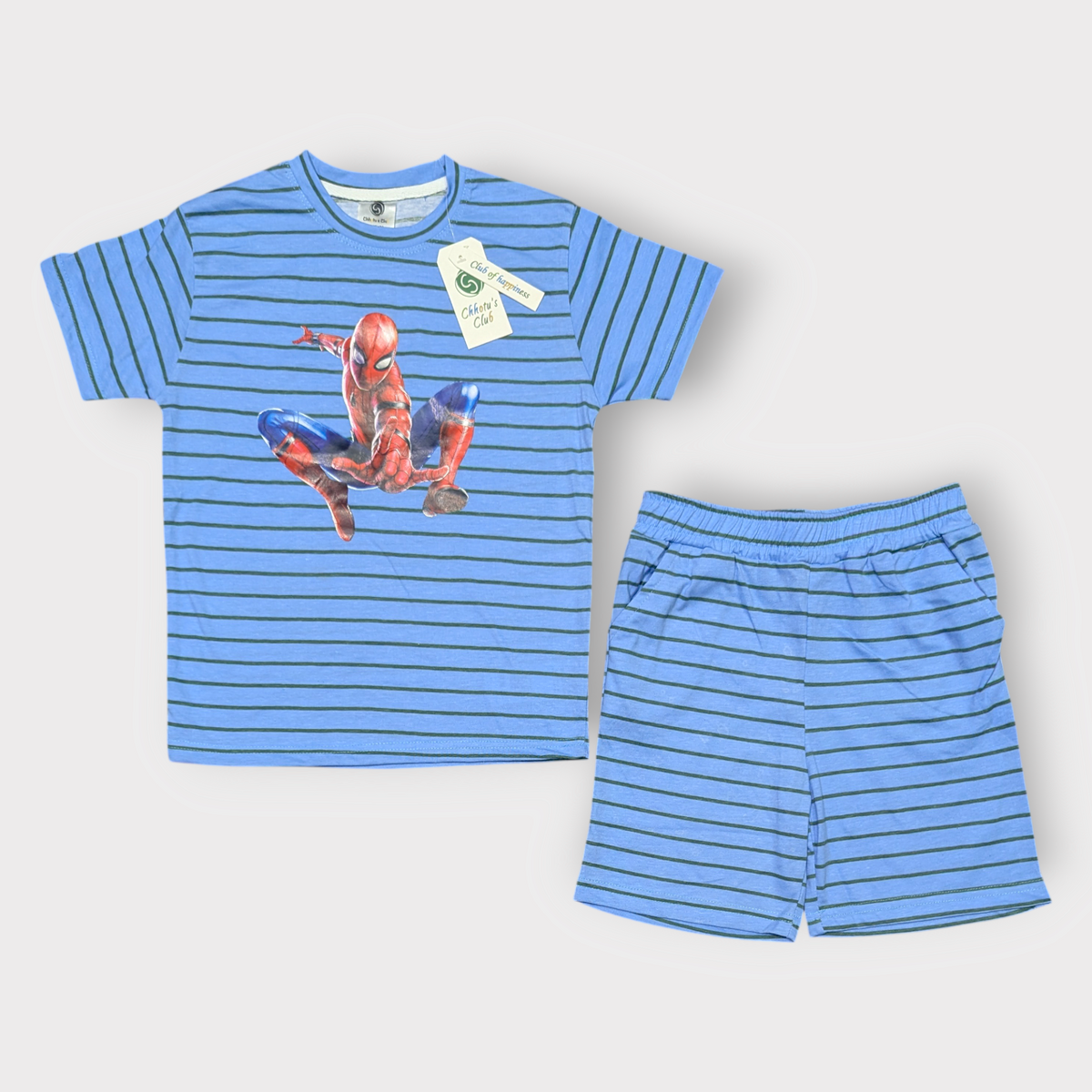 Spider-Hero Kids T-Shirt & Shorts Set