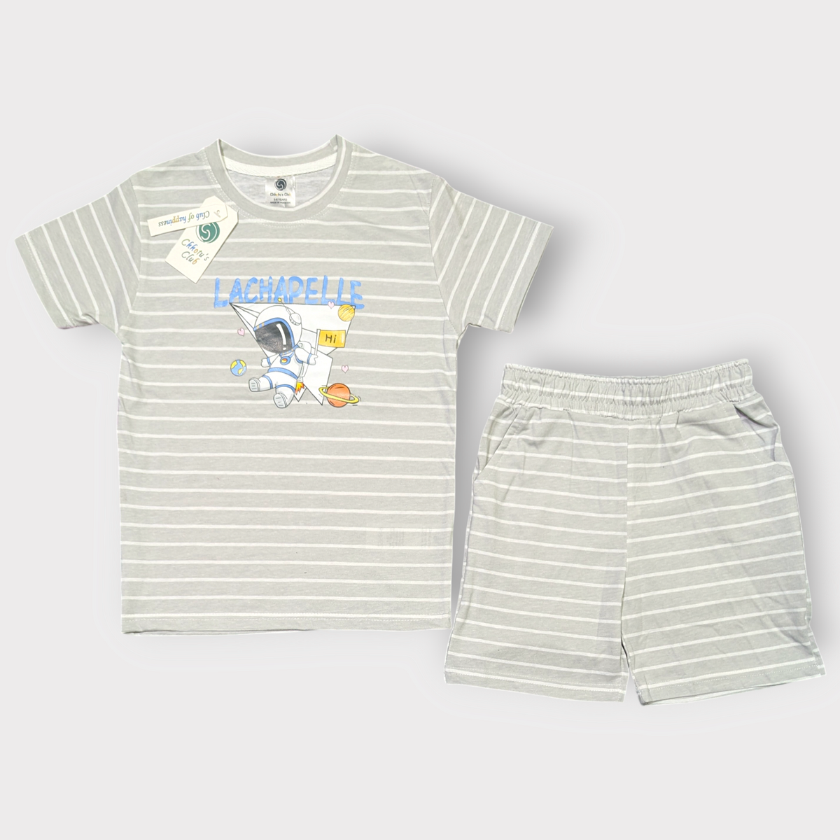 Little Astronaut Stripe Set