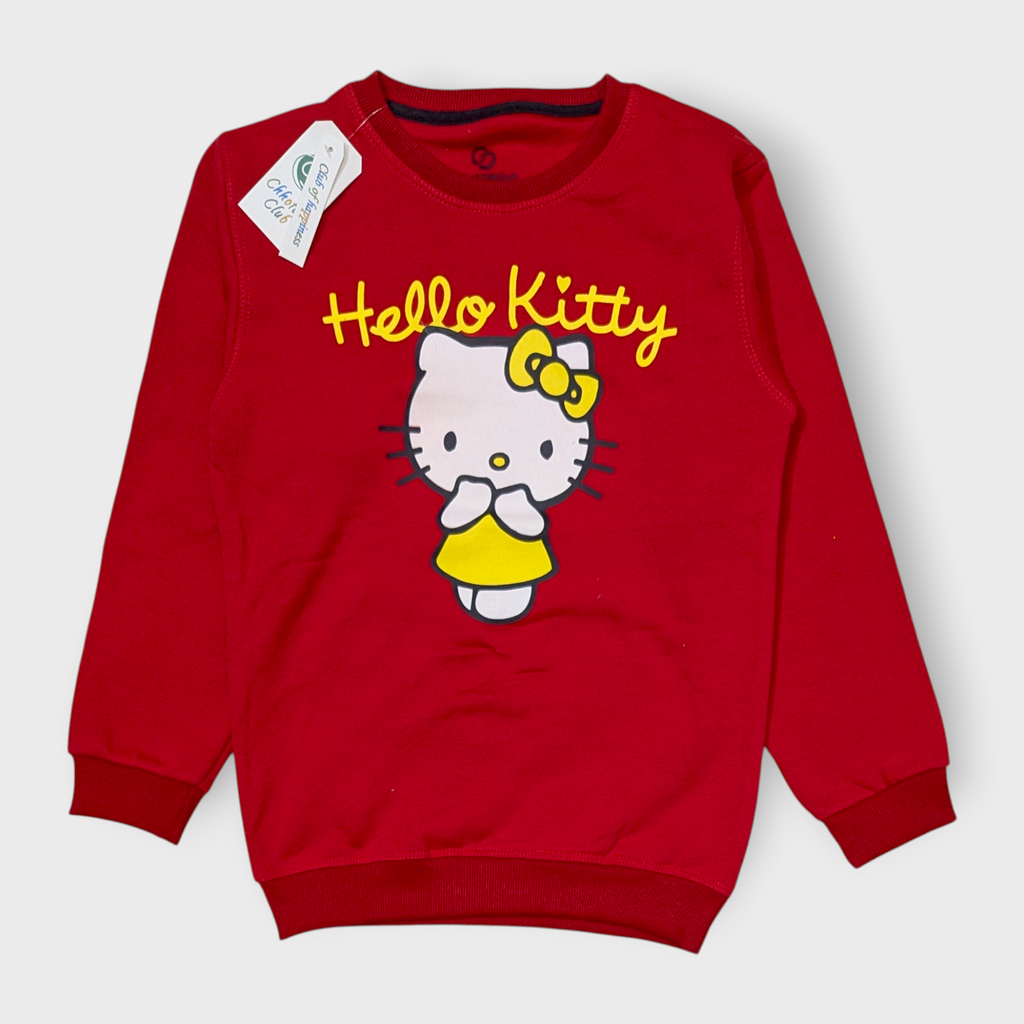 Hello Kitty Beige Kids Sweatshirt