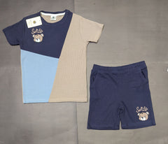 Salt Life Kids Summer Set – Color Block T-Shirt & Shorts