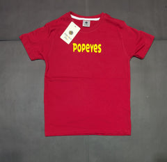 Kids Popeye Graphic T-Shirt – Front & Back Print