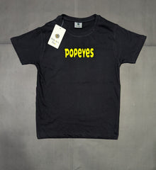 Kids Popeye Graphic T-Shirt – Front & Back Print