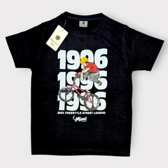Boys Red BMX Freestyle Graphic T-Shirt