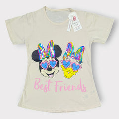 Best Friends Girls Sequin Graphic T-Shirt