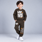 Boys Unlimited Adventure Graphic Tracksuit Set