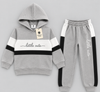Kids Little Cute Hoodie Tracksuit Set