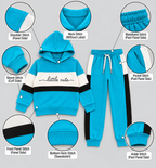 Kids Little Cute Hoodie Tracksuit Set