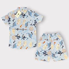 Dinosaur Adventure Kids Shirt & Shorts Set