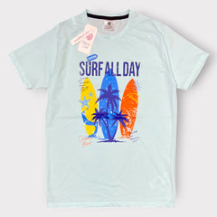 Kids Surf All Day Graphic T-Shirt