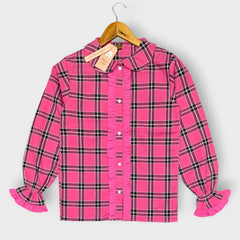 Pretty Pink Embroidered Top