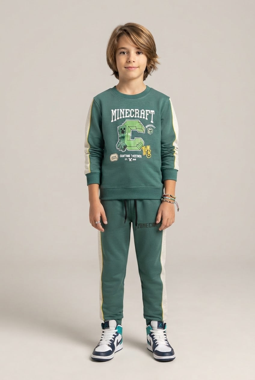 Boys Minecraft 2-Piece Tracksuit