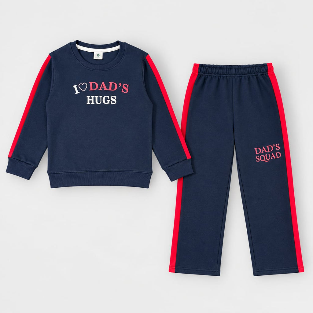 Dad's Hugs Sweatshirt and Trackpants Set