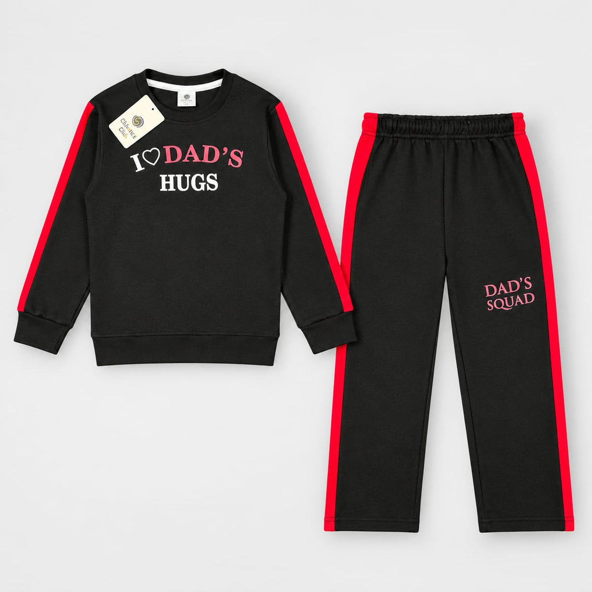 Dad's Hugs Sweatshirt and Trackpants Set
