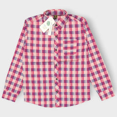 Pink & Purple Checkered Kids Shirt