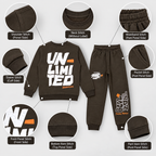 Boys Unlimited Adventure Graphic Tracksuit Set