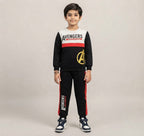 Kids "Avengers Assembles" Sweatshirt & Jogger Set | Boys Superhero Fleece Tracksuit