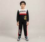 Kids "Avengers Assembles" Sweatshirt & Jogger Set | Boys Superhero Fleece Tracksuit