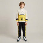 "Super Gamer" Half-Zip Tracksuit | Boys Stylish Fleece Outfit