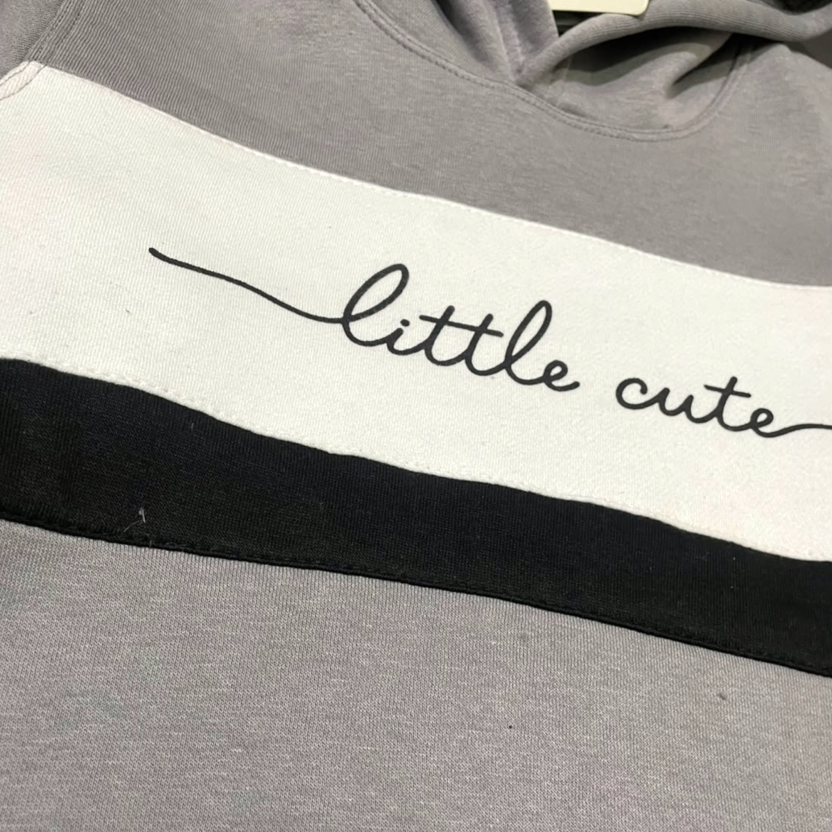 Kids Little Cute Hoodie Tracksuit Set