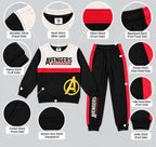 Kids "Avengers Assembles" Sweatshirt & Jogger Set | Boys Superhero Fleece Tracksuit