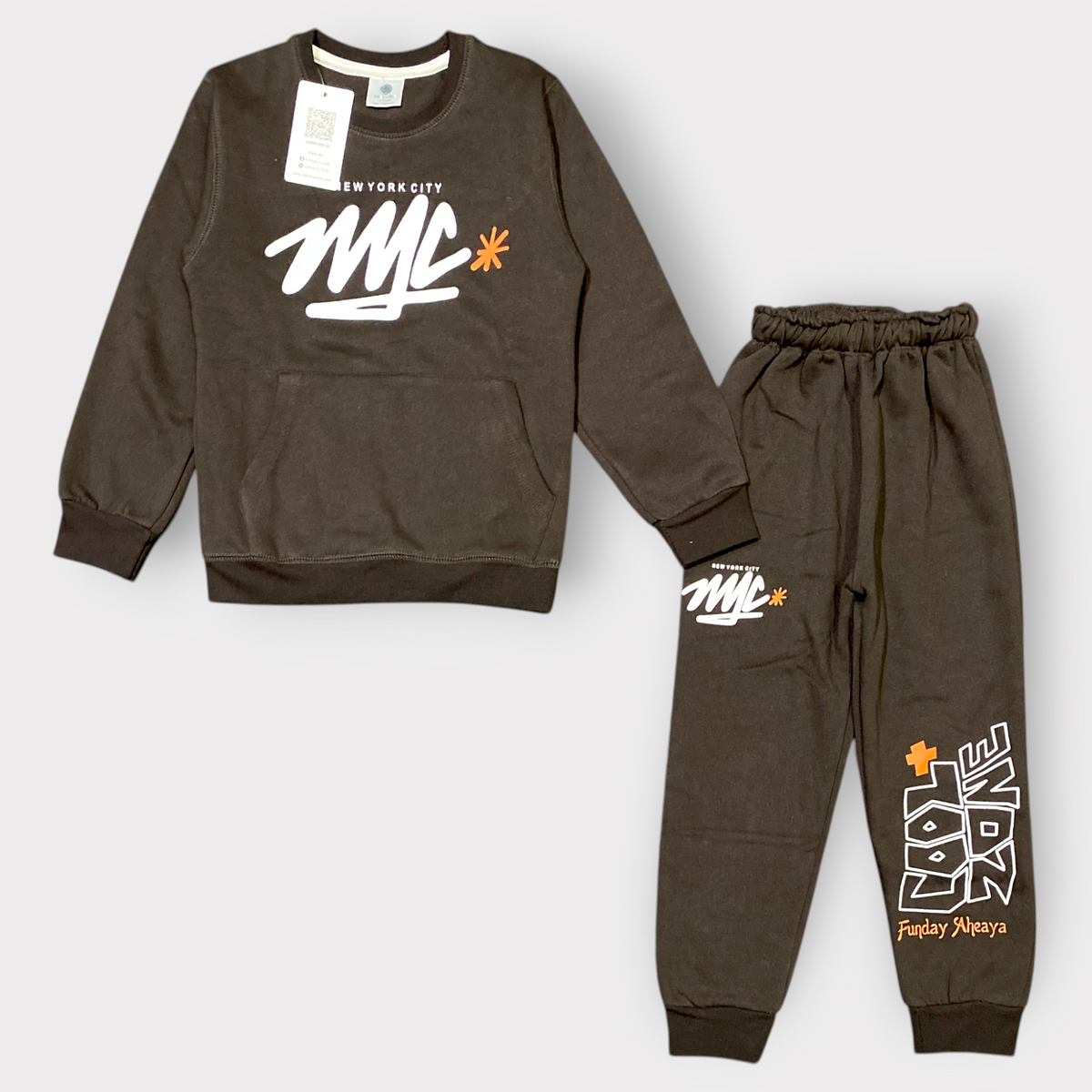 Boys Unlimited Adventure Graphic Tracksuit Set