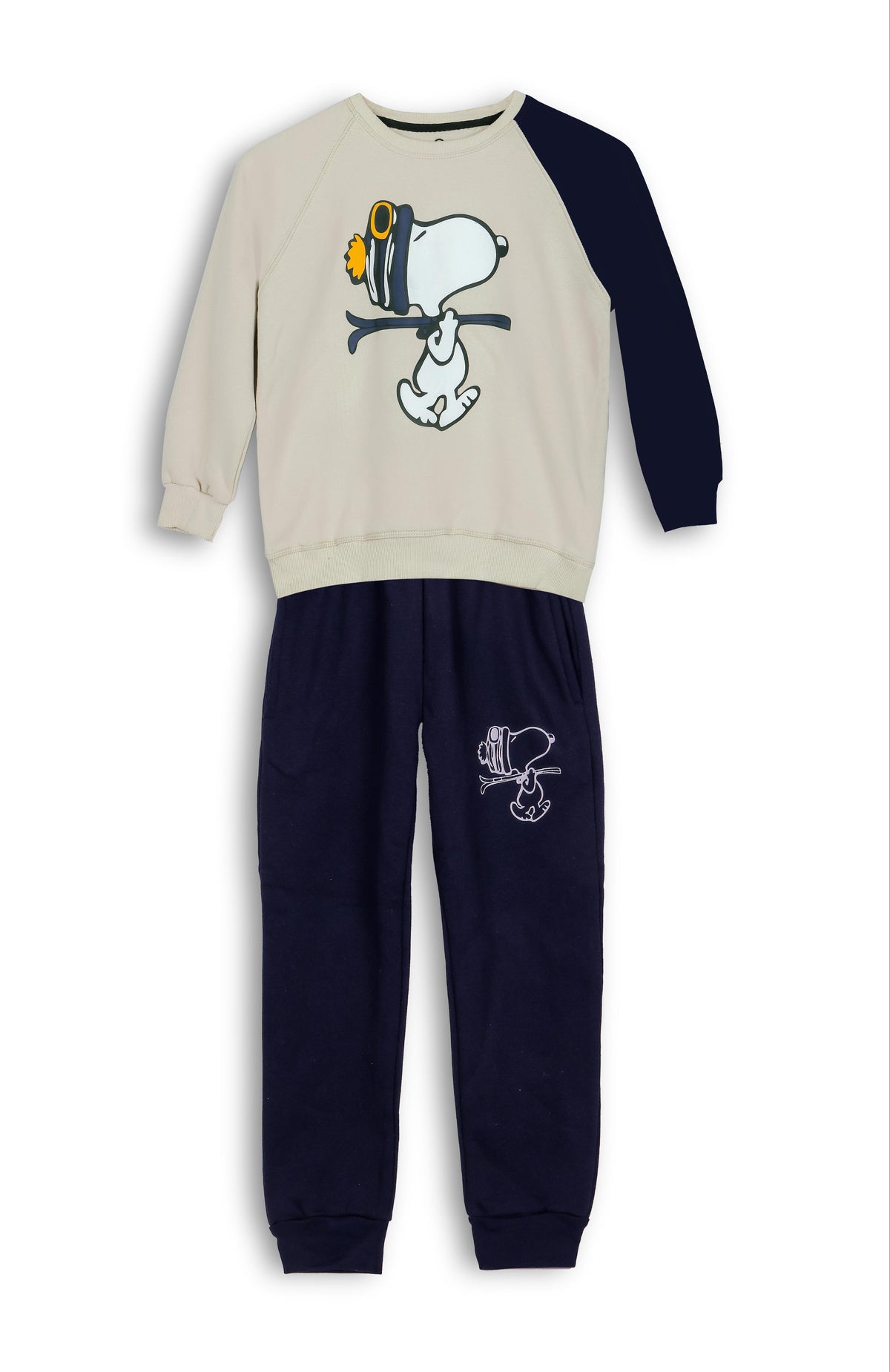 Peanuts Baseball Kids Sweatshirt & Jogger Set